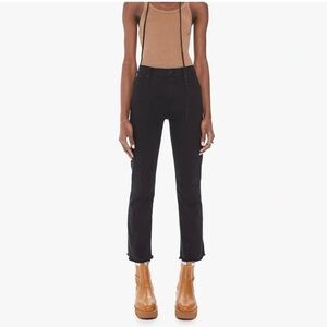 Mother The Rascal Ankle Fray in Pitch size 26